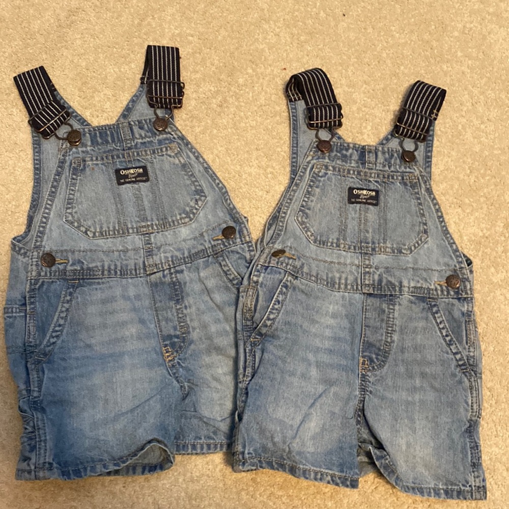 OshKosh B’gosh twin boy overalls